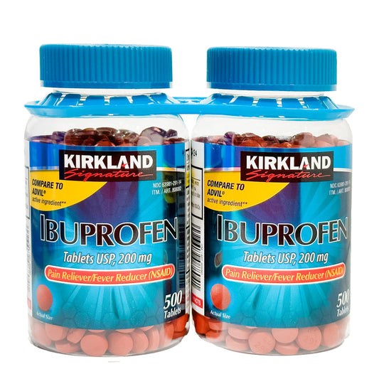 Kirkland Signature Ibuprofen 200 mg, 1000 Tablets