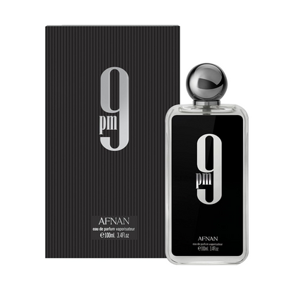 9 pm by Afnan 3.4 oz EDP Cologne Spray for Men