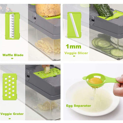 Mandoline Slicer - All-in-1 Slicer for Kitchen