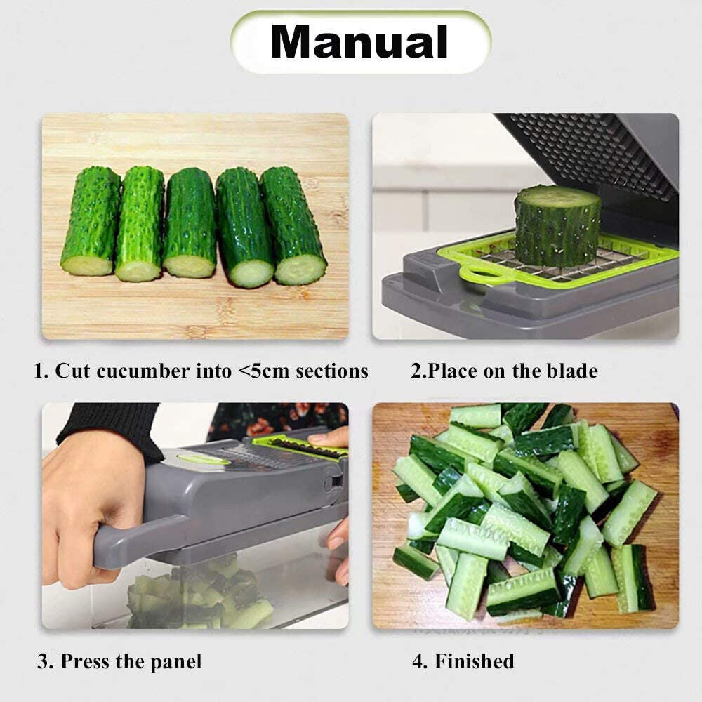 Mandoline Slicer - All-in-1 Slicer for Kitchen