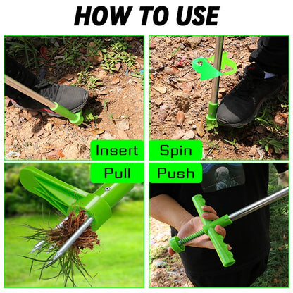 Portable Standing Long Handle Weed Remover