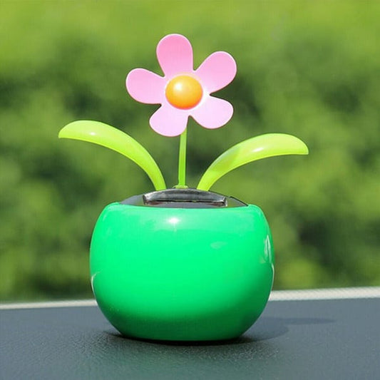 Creative Solar-Powered Dancing Flowers Toy