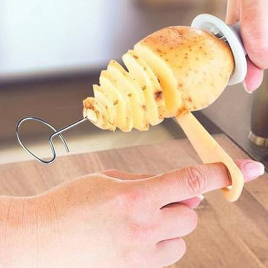DIY Whirlwind Potato Cutter
